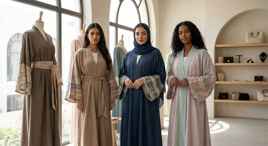 Best kimono style abayas in 2026