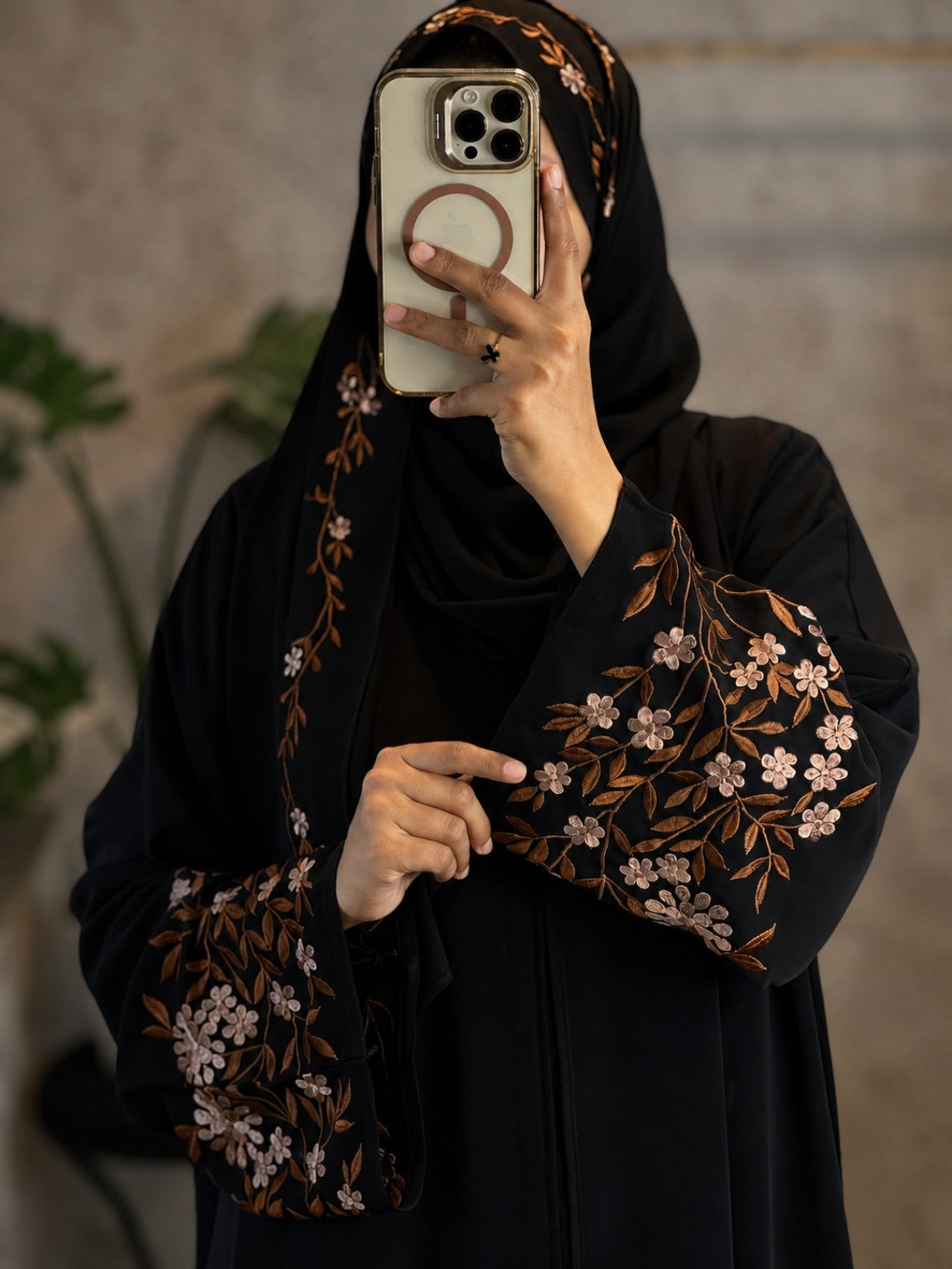 Embroidered Abayas